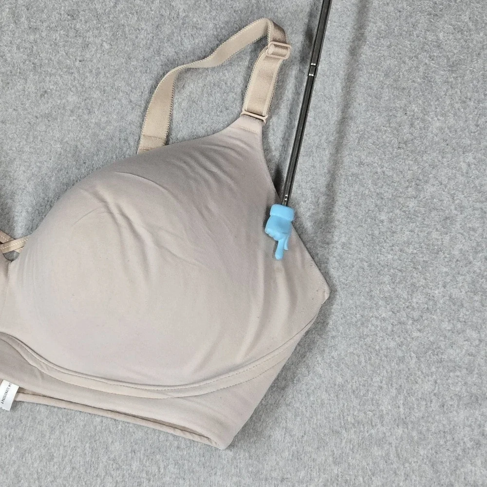 Torrid Curve Women Bra 40DDD Beige Lightly Lined Adjustable Straps READ